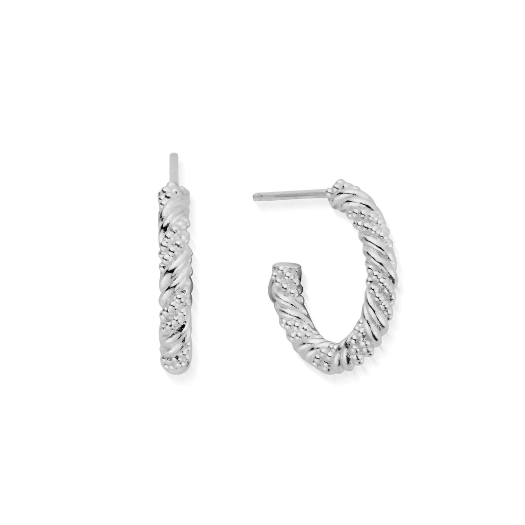 ChloBo Silver Entwined Passion Hoop Earrings - MococoChloBoSEH32089502334335946Earrings