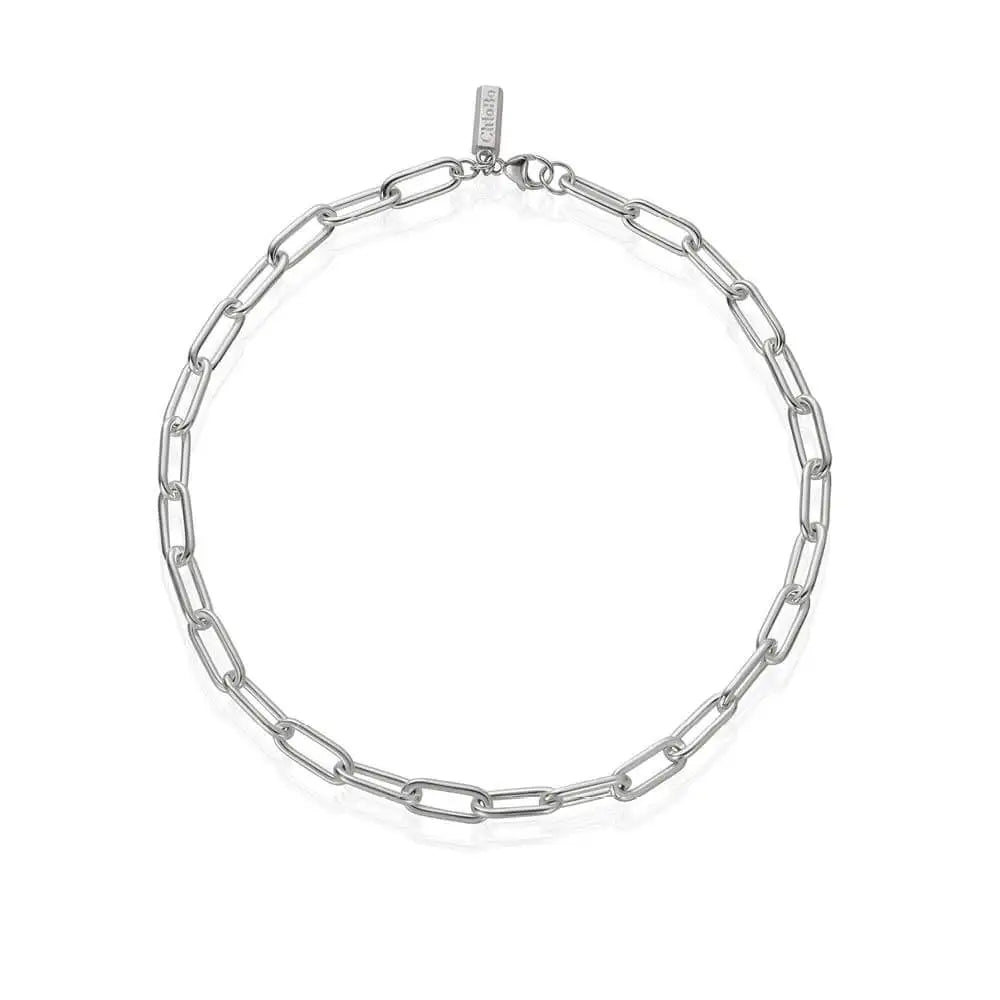 ChloBo Silver Medium Link Necklace - MococoChloBoCC - S - NE - 10 - S19502679821517Necklaces