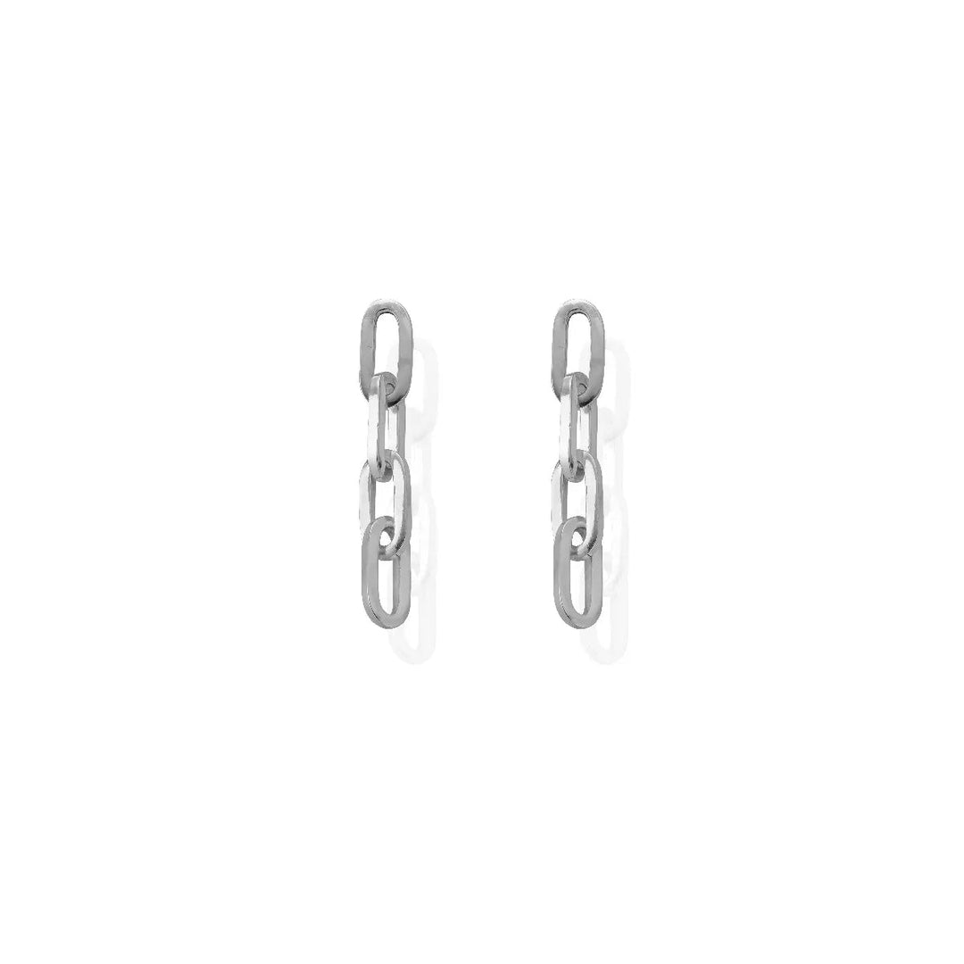 ChloBo Silver Mini Four Link Earrings - MococoChloBoCC - S - ER - 5 - S19502123161930Earrings