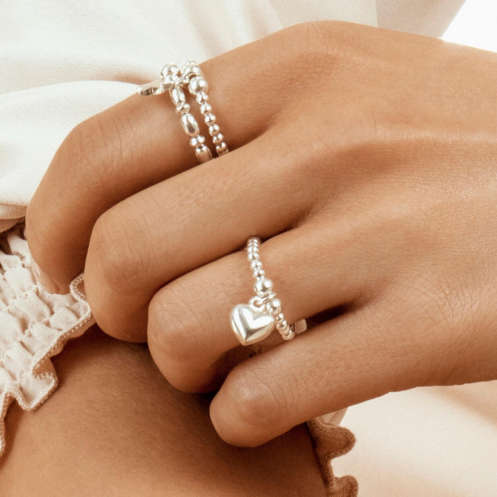 ChloBo Silver Mini Puffed Heart Ring - MococoChloBoSRM10235060436640534Rings