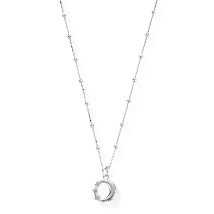 ChloBo Silver Newbie Moon and Star Necklace - MococoChloBoSNBB5805060441658852Necklaces