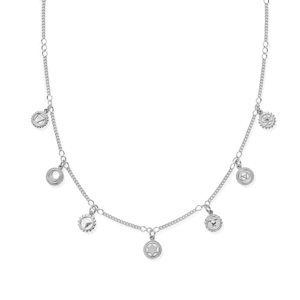 Chlobo Silver Positive Vibes Necklace - MococoChloBoSN8399503782442491Necklaces