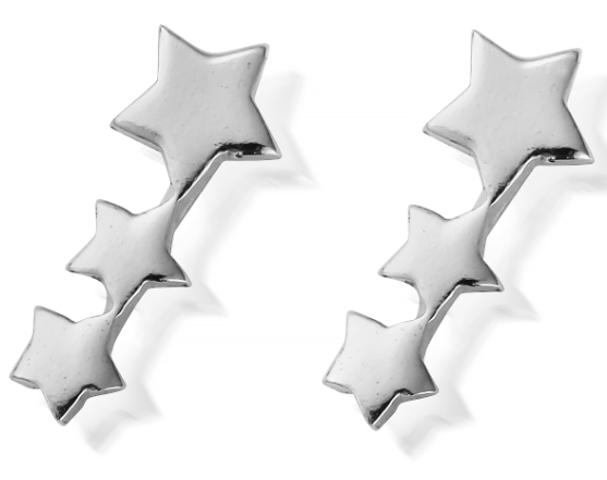 ChloBo Silver Shooting Star Earrings - MococoChloBoSEST1865060436640787Earrings