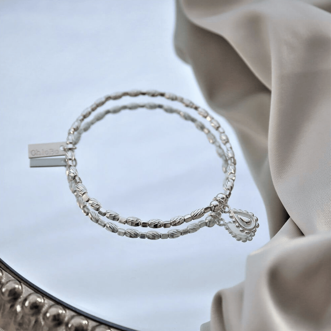 ChloBo Silver Soul Glow Rain Drop Bracelet - MococoChloBoSBCFR30820754169355265Bracelets