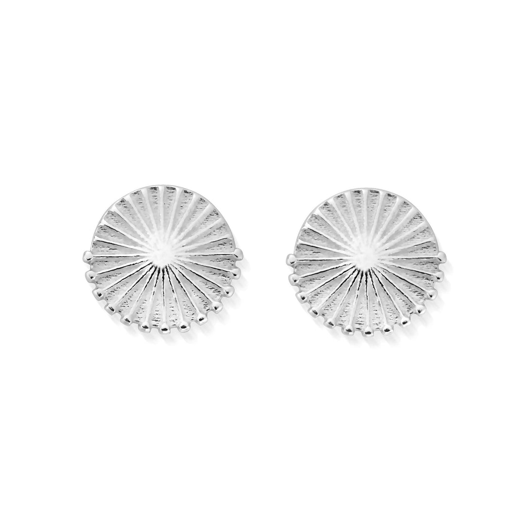 ChloBo Silver Sunburst Stud Earrings - MococoChloBoSEST32149501659575730Earrings