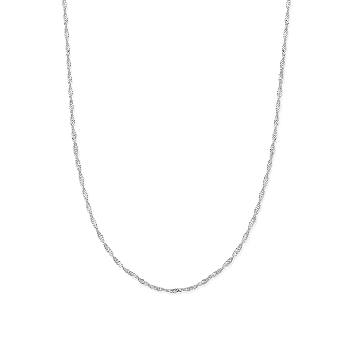 ChloBo Silver Twisted Rope Chain Necklace - MococoChloBoSNTROPE9506811744139Necklaces