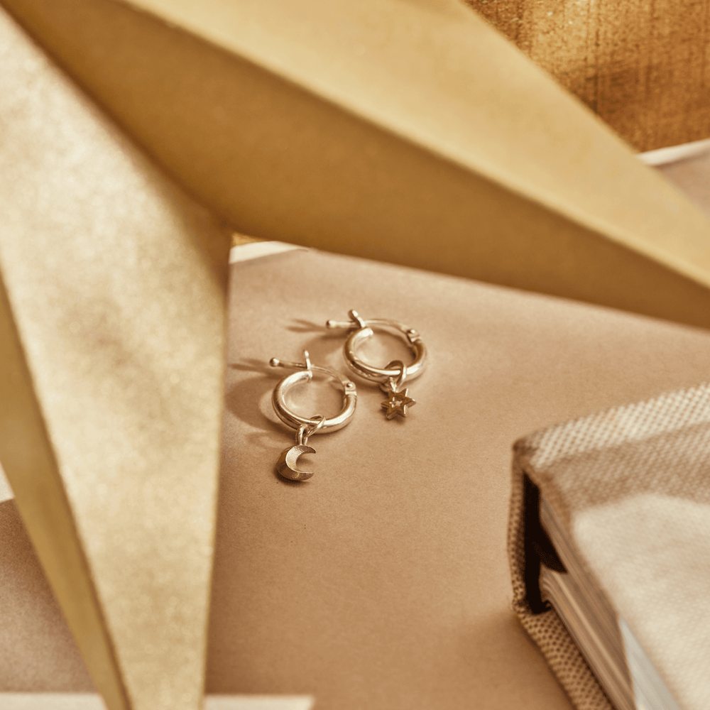 ChloBo Silver Wisdom & Guidance Small Hoops Earrings - MococoChloBoSEH318030589501266663226Earrings