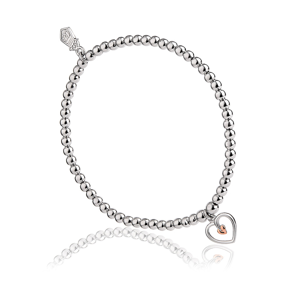 Affinity Tree Life Heart Beaded Bracelet