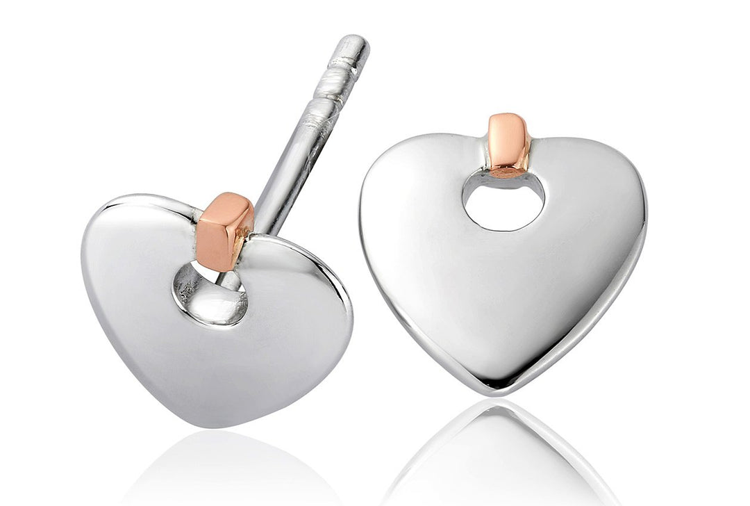 Clogau Cariad Heart Stud Earrings - MococoClogau3SCE0125051537314486Earrings