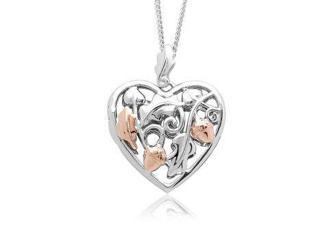 Clogau Gold Royal Oak Heart Locket Necklace - MococoClogauXX3STRP045051537160892Necklaces