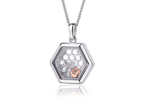 Clogau Honey Bee Inner Charm Pendant Necklace - MococoClogau3SICLP115051537265207Necklaces