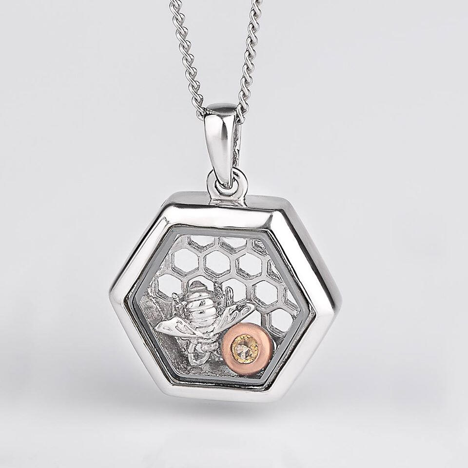 Clogau Honey Bee Inner Charm Pendant Necklace - MococoClogau3SICLP115051537265207Necklaces