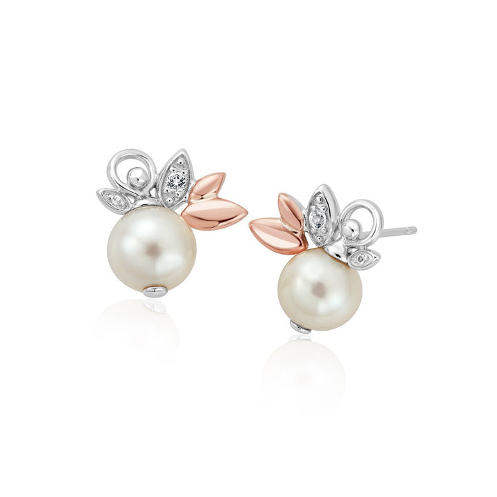 Clogau Lily of the Valley Pearl Stud Earrings - MococoClogau3SLYV02945051537358534Earrings