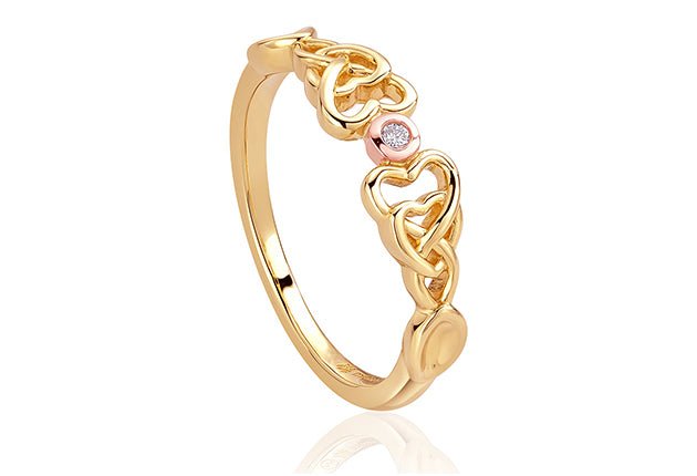 Clogau Lovespoons Gold Ring - MococoClogauLSDR1/M5051537314325Rings