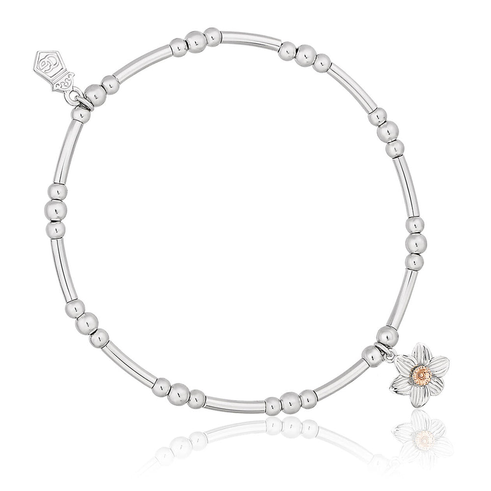 Clogau Silver Affinity Daffodil Beaded Bracelet - MococoClogau3SBBR14S5051537305460Bracelets