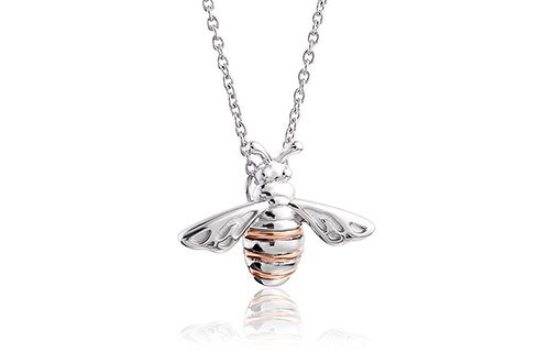 Clogau Silver Honey Bee Pendant Necklace - MococoClogau3SHNBP5051537290384Necklaces