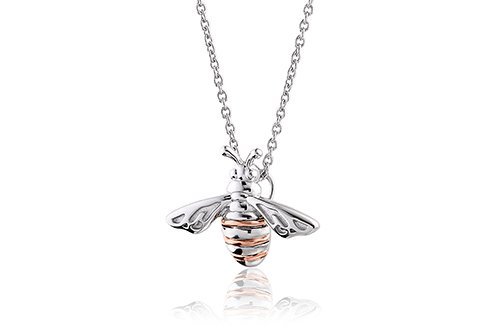 Clogau Silver Honey Bee Pendant Necklace - MococoClogau3SHNBP5051537290384Necklaces
