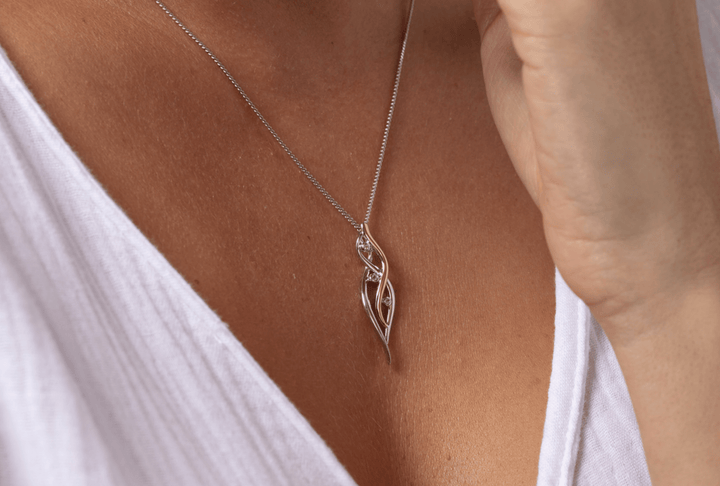 Clogau Silver Swallow Falls Pendant Necklace - MococoClogau3SCTWIP5051537323976Necklaces