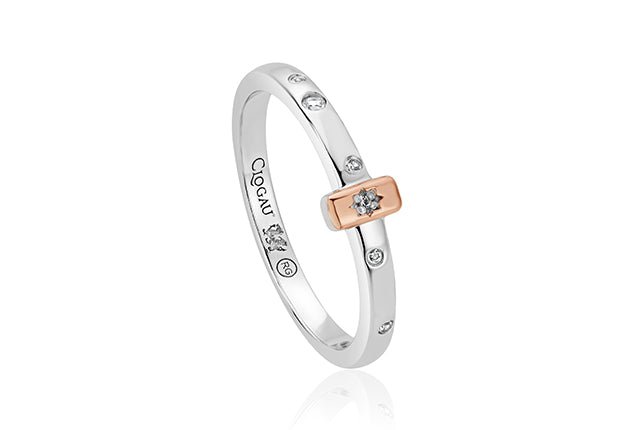 Clogau Stars of the Llyn Peninsula White Topaz Ring - MococoClogau3SAYN0265/J5051537356967Rings