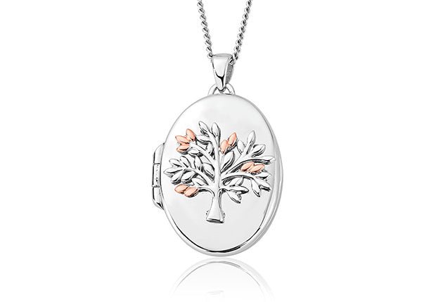Clogau Tree of Life Oval Locket - MococoClogau3SNTLL5051537366317Necklaces