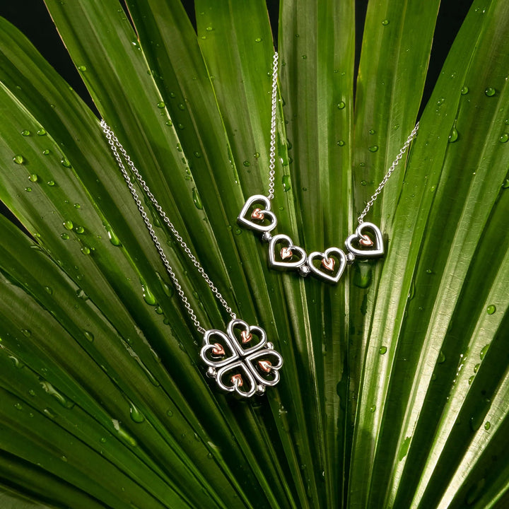 Clogau Tree Of Life Silver Heart Necklace - MococoClogau3STOL06235051537372455Necklaces