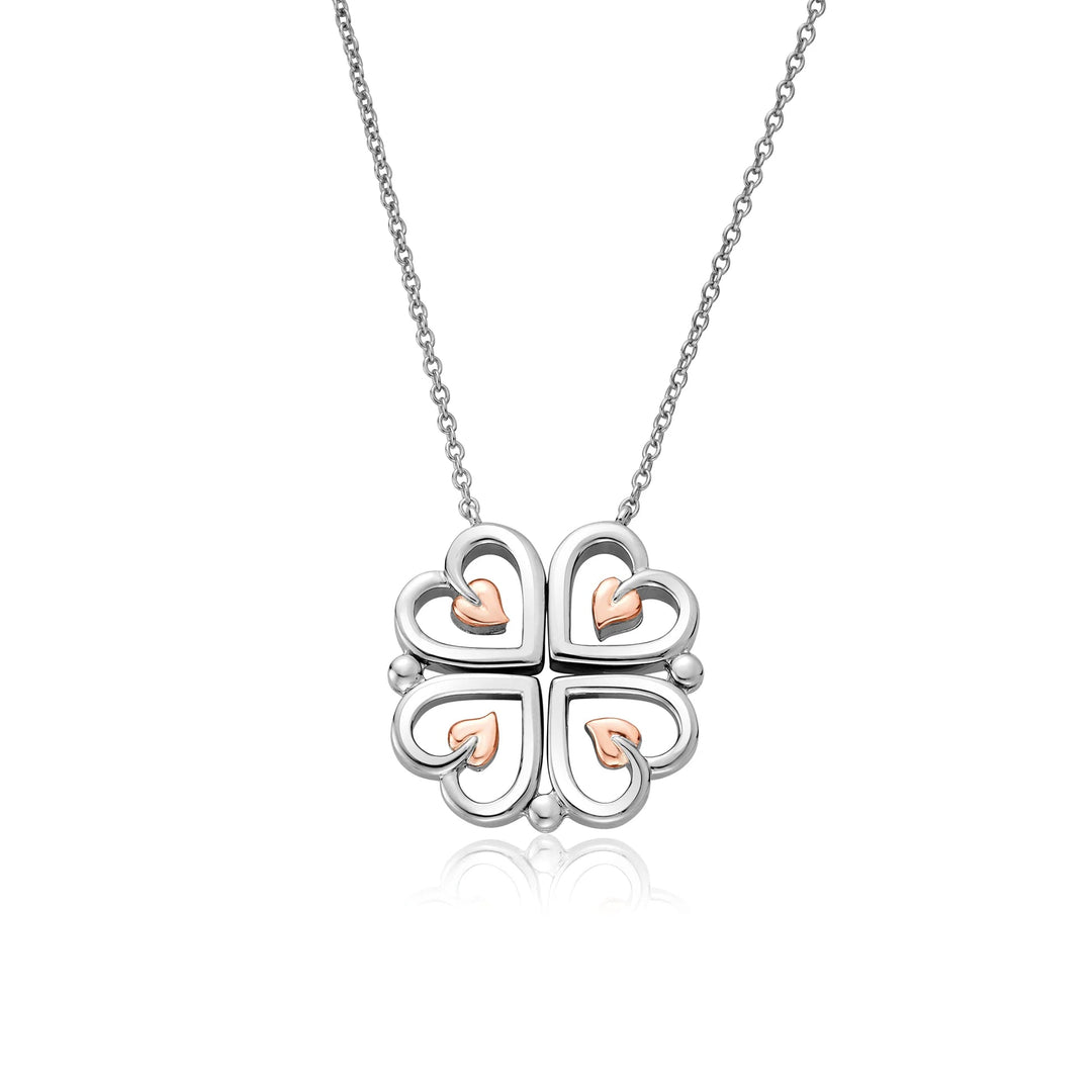 Clogau Tree Of Life Silver Heart Necklace - MococoClogau3STOL06235051537372455Necklaces