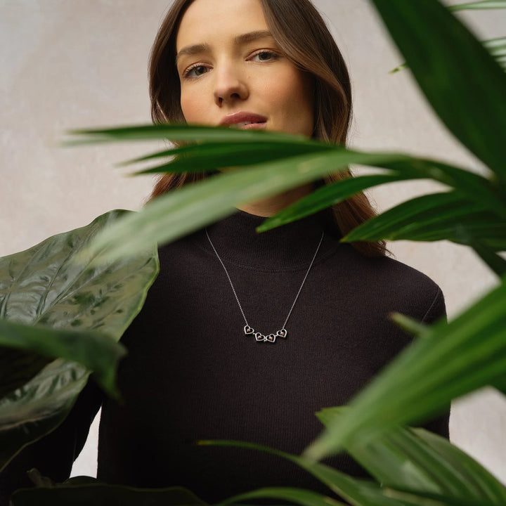 Clogau Tree Of Life Silver Heart Necklace - MococoClogau3STOL06235051537372455Necklaces
