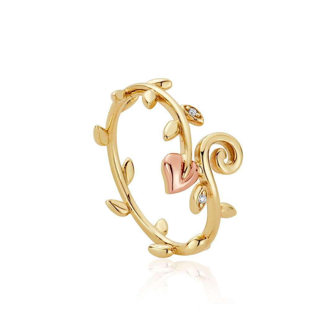 Clogau Vines of Life Yellow Gold Diamond Ring - MococoClogauGTOL0054/L5051537357698Rings