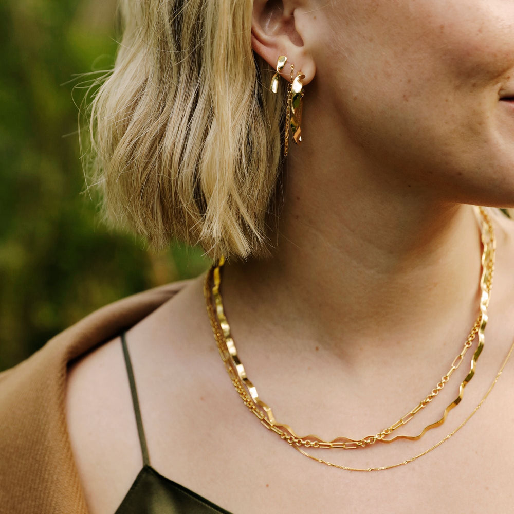 Daisy London 18ct Gold Estee Lalonde Forever Chain Necklace - MococoDaisy London3ELN25_GP5056104123485Necklaces