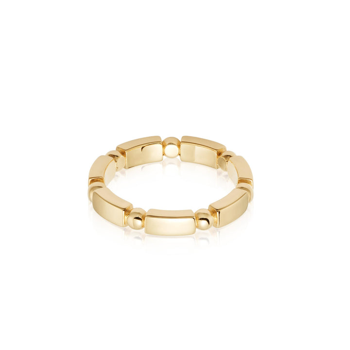 Daisy London 18ct Gold Plate Chunky Stacked Ring - MococoDaisy LondonSRB9004_GP_S5056104104101Rings