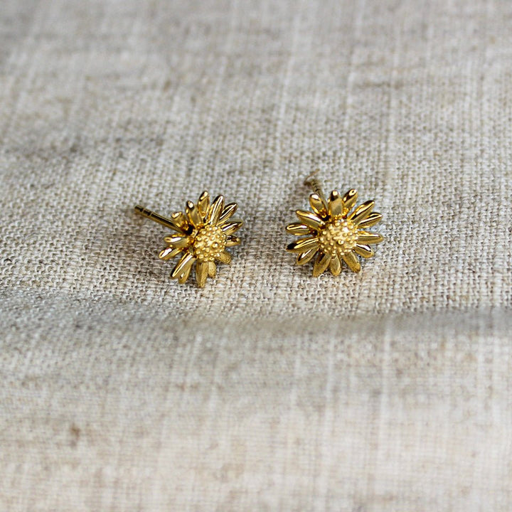 Daisy London 18ct Gold Plate Marguerite Daisy Stud Earrings - MococoDaisy LondonE4001_GPEarrings