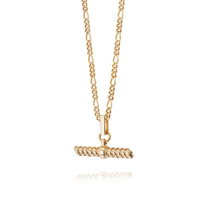 Daisy London 18ct Gold Plate Treasures Rope T Bar Necklace - MococoDaisy LondonTN01_GPNecklaces