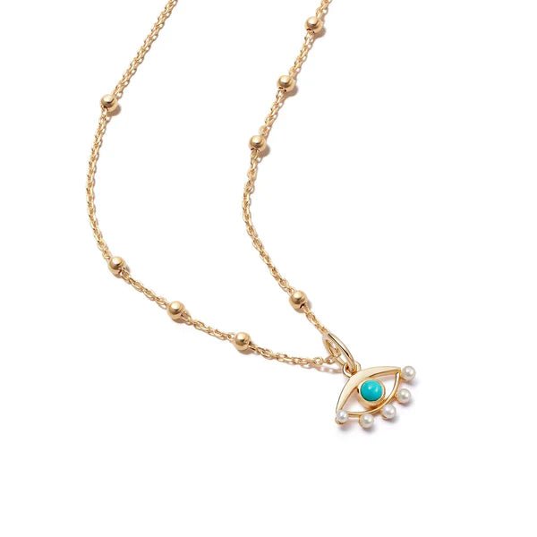 Daisy London Gold Evil Eye Necklace - MococoDaisy LondonSN14_GPNecklaces