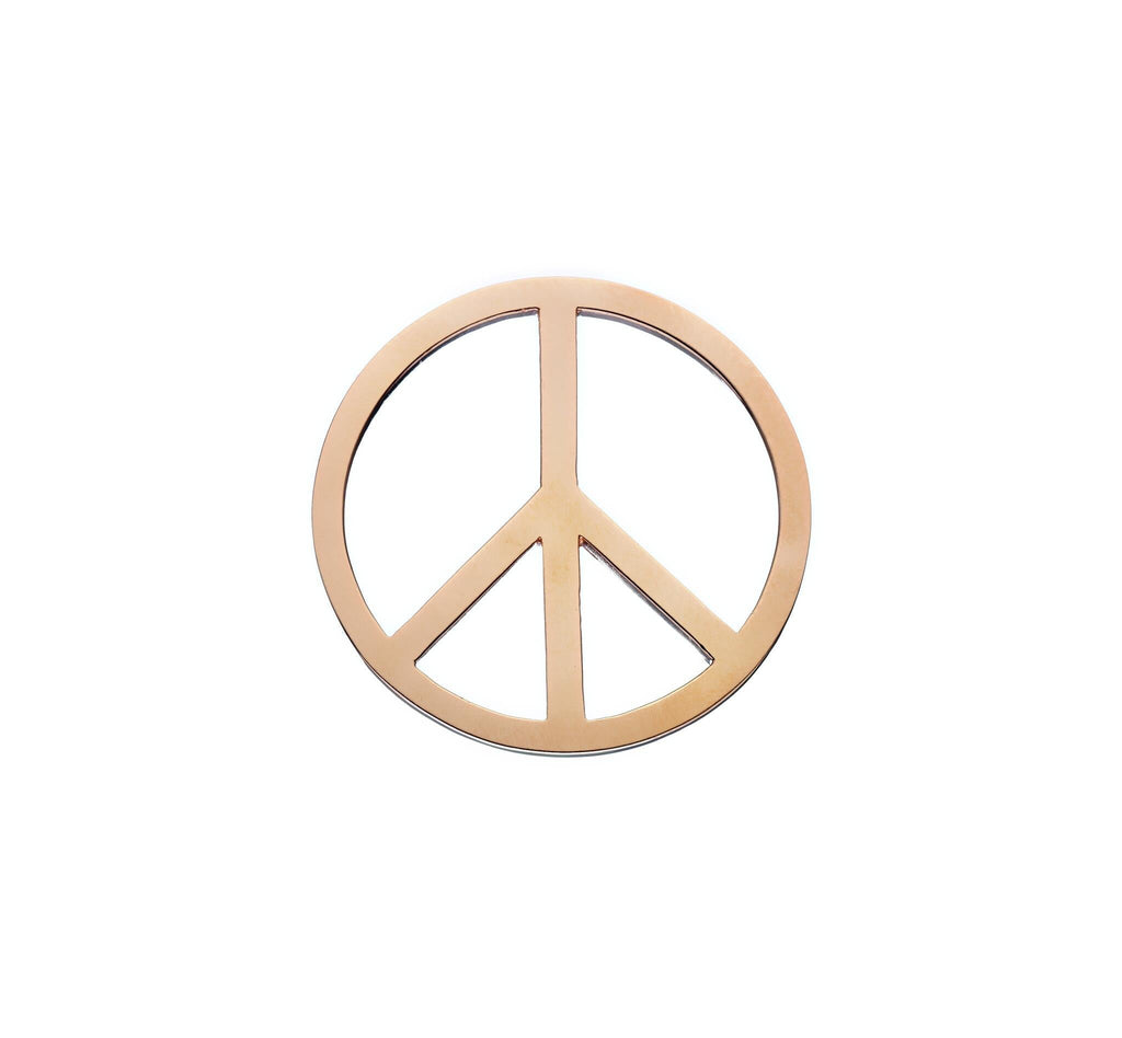 Rose Gold Peace Halo Coin