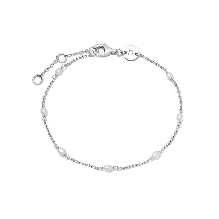 Daisy London Silver Treasures Seed Pearl Chain Bracelet - MococoDaisy LondonTBR03_SLVBracelets