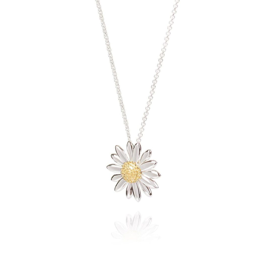 Daisy London Sterling Silver 18mm Daisy Necklace - MococoDaisy LondonN2005_SLV5055379311290Necklaces