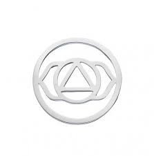 Sterling Brow Chakra Halo Coin