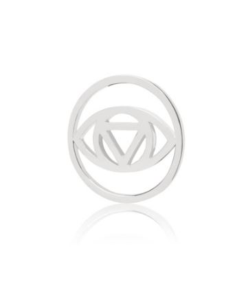 Daisy London Sterling Silver Evil Eye Halo Coin - MococoDaisy LondonHC30375055379324054Coins and Keepers