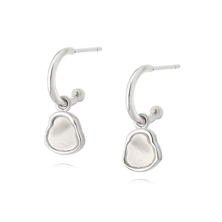 Daisy London Sterling Silver Isla Mother of Pearl Drop Earrings - MococoDaisy LondonSE04_SLV5056104104521Earrings