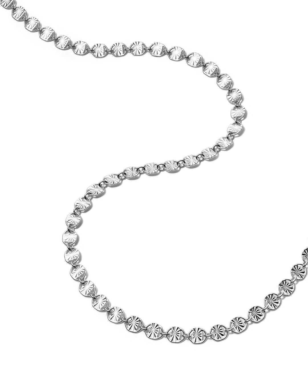 Daisy London Sterling Silver Treasures Sunburst Chain Necklace - MococoDaisy LondonTN06_SLVNecklaces