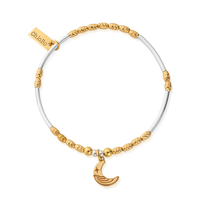 ChloBo Gold Mixed Luna Moon Bracelet