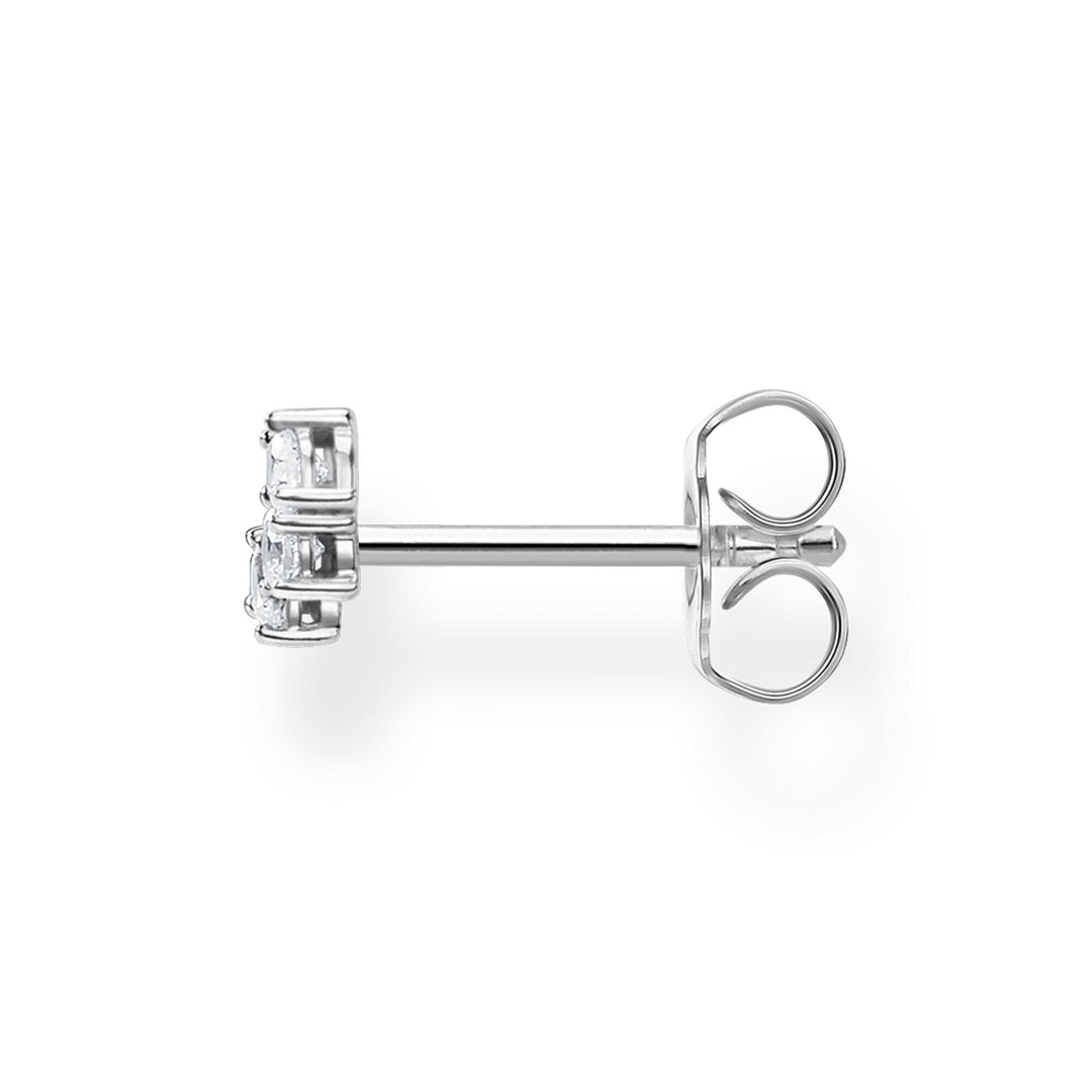 Thomas Sabo Trio CZ Silver Single Ear Stud