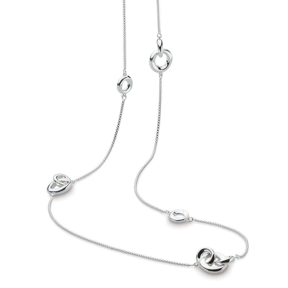 Kit Heath Silver Bevel Cirque Link Station Necklace - MococoKit Heath91882RP5038159158773Necklaces