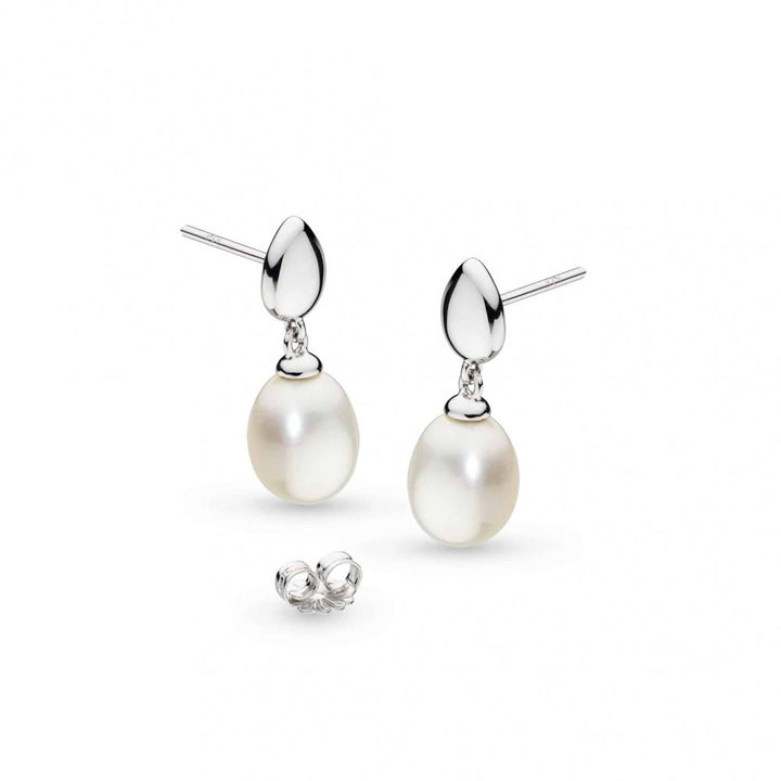 Kit Heath Silver Coast Pebble Pearl Droplet Earrings - MococoKit Heath50184FP5038159163197Earrings