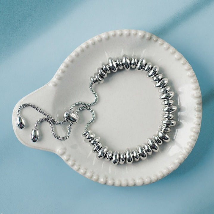 Kit Heath Silver Coast Tumble Grande Full Row Toggle Bracelet - MococoKit Heath70201RP5038159160325Bracelets