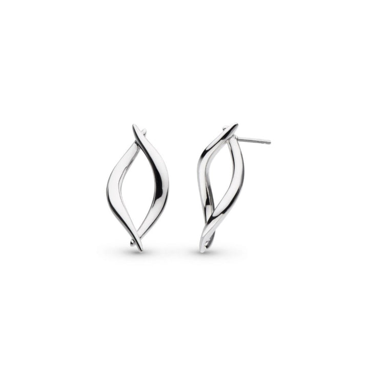 Kit Heath Silver Entwine Twist Link Stud Earrings - MococoKit Heath40228RP5038159165559Earrings
