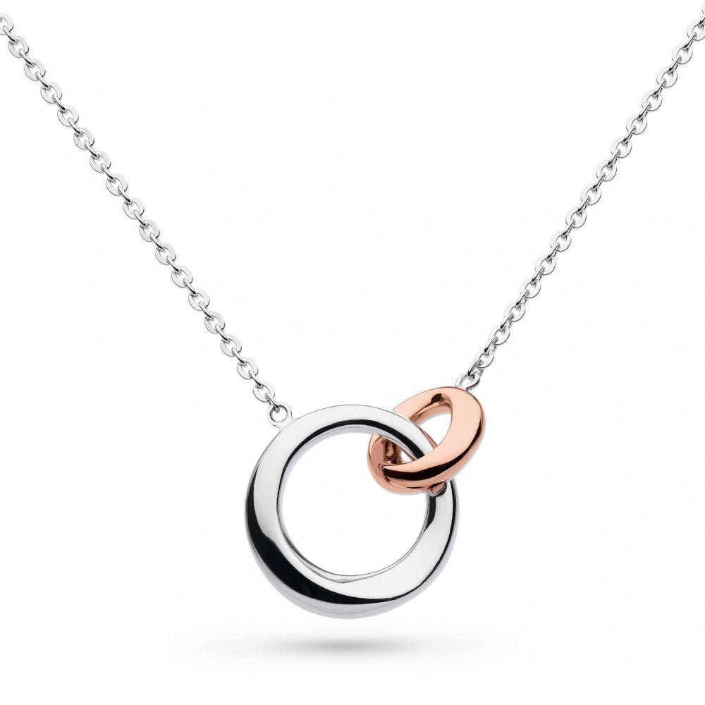 Kit Heath Two Tone Bevel Cirque Link Blush Necklace - MococoKit Heath91886RRP5038159163883Necklaces