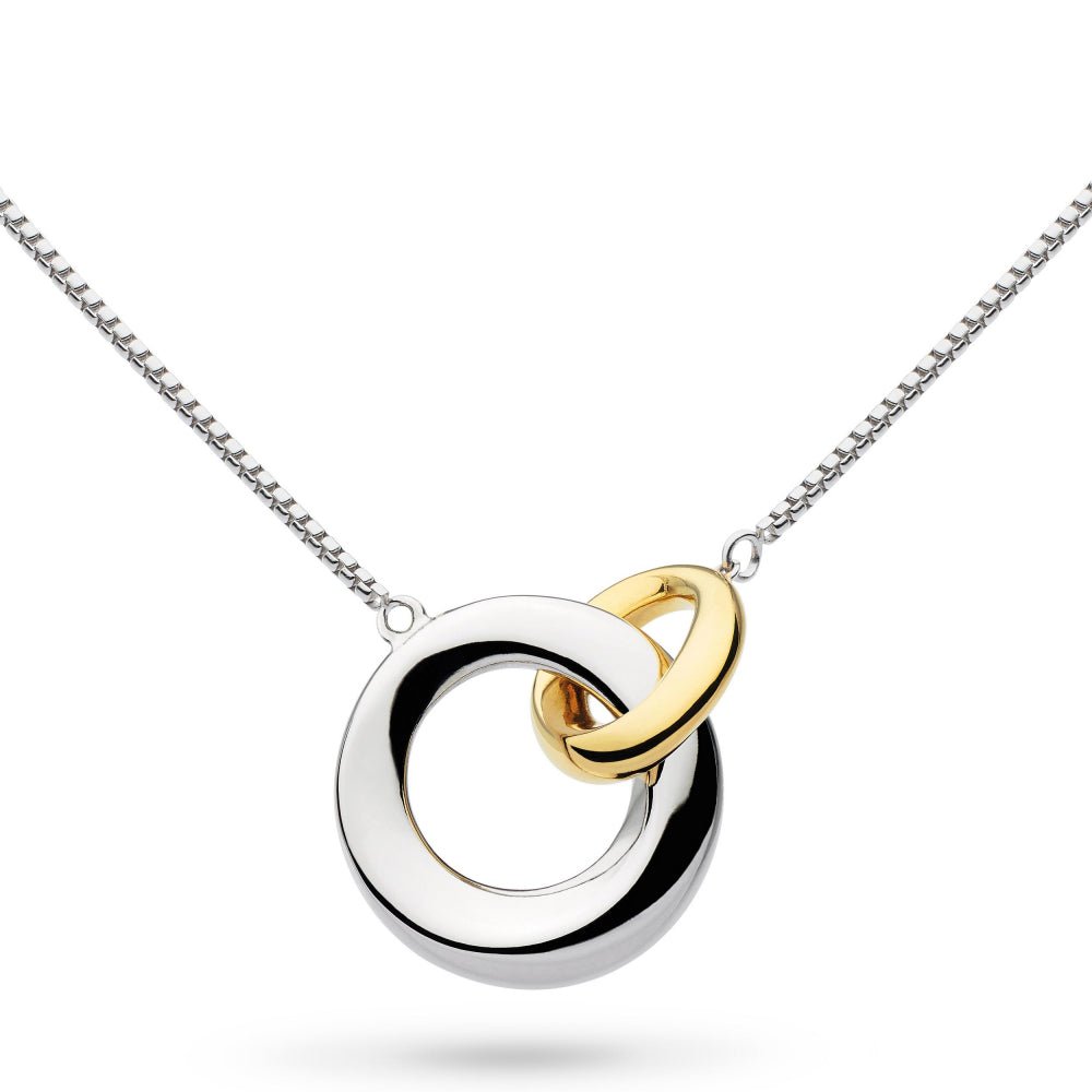 Kit Heath Two Tone Bevel Cirque Link Gold Necklace - MococoKit Heath9167GRP5038159159619Necklaces