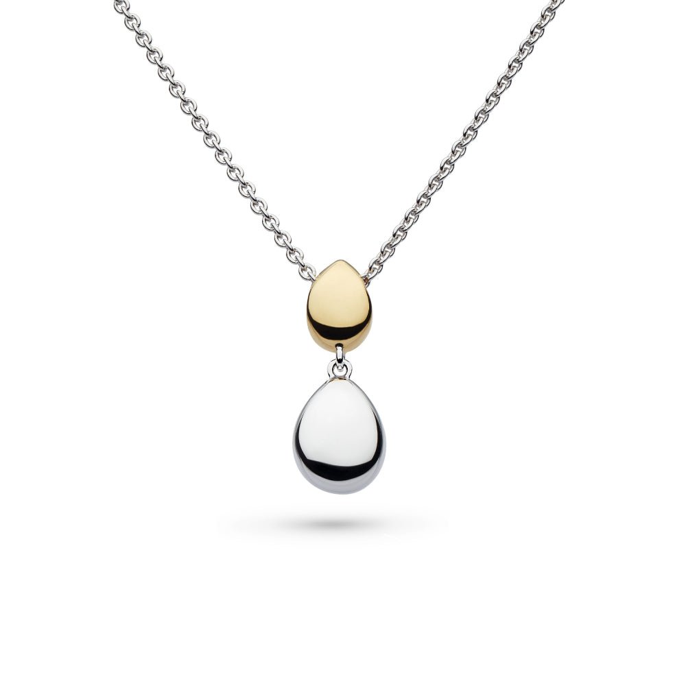 Kit Heath Two Tone Coast Pebble Golden Necklace - MococoKit Heath90186GRP5038159160264Necklaces