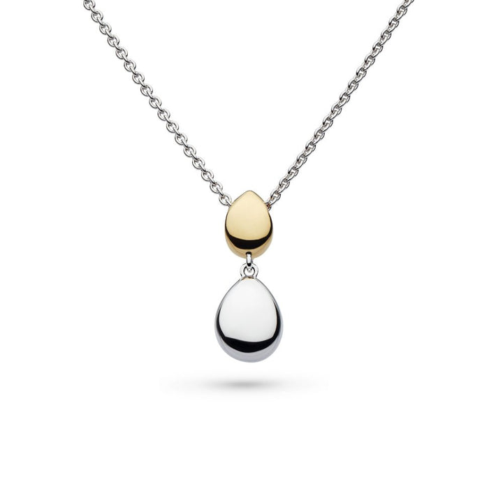 Kit Heath Two Tone Coast Pebble Golden Necklace - MococoKit Heath90186GRP5038159160264Necklaces